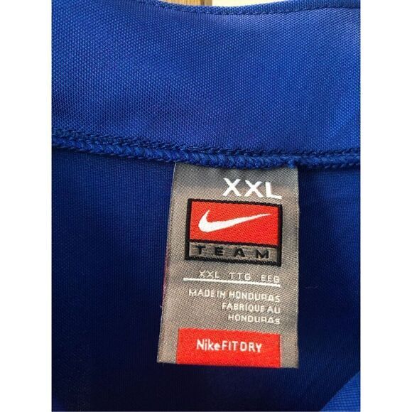 Nike Team Mens Blue BCU Graphic Short Sleeve Shirt Size 2XL - Picture 6 of 7